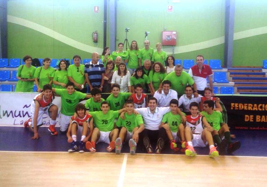 La Selección de Almería infantil masculina de baloncesto quinta en el campeonato de Andalucía de